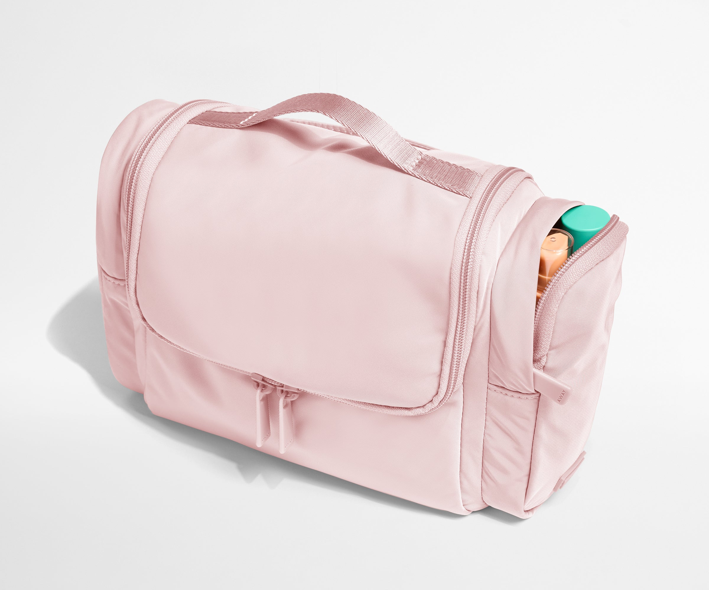 Featherlight Hanging Travel Vanity in Blush Pink - Image 6