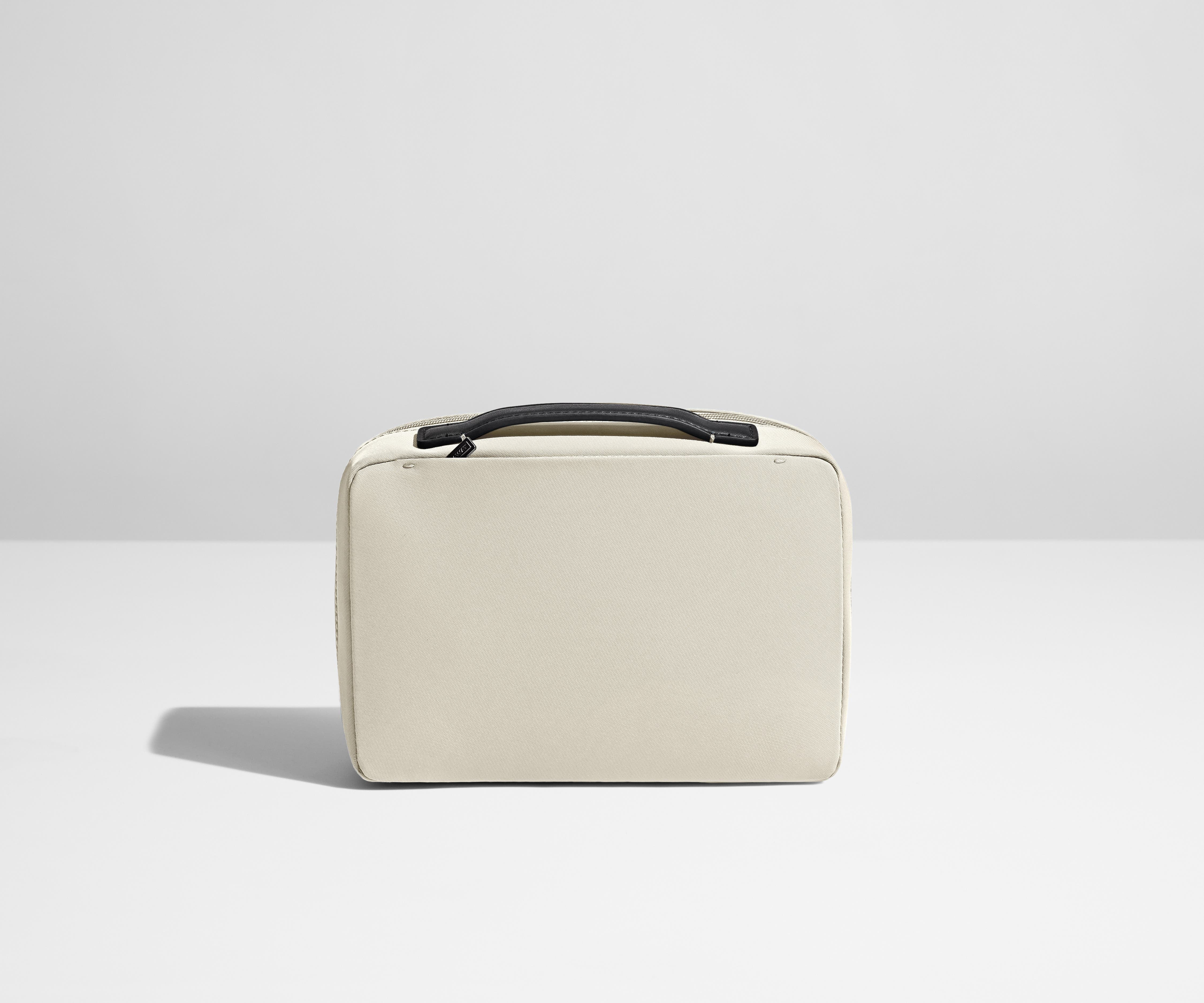 The Small Toiletry Bag in Salt White - Image 3