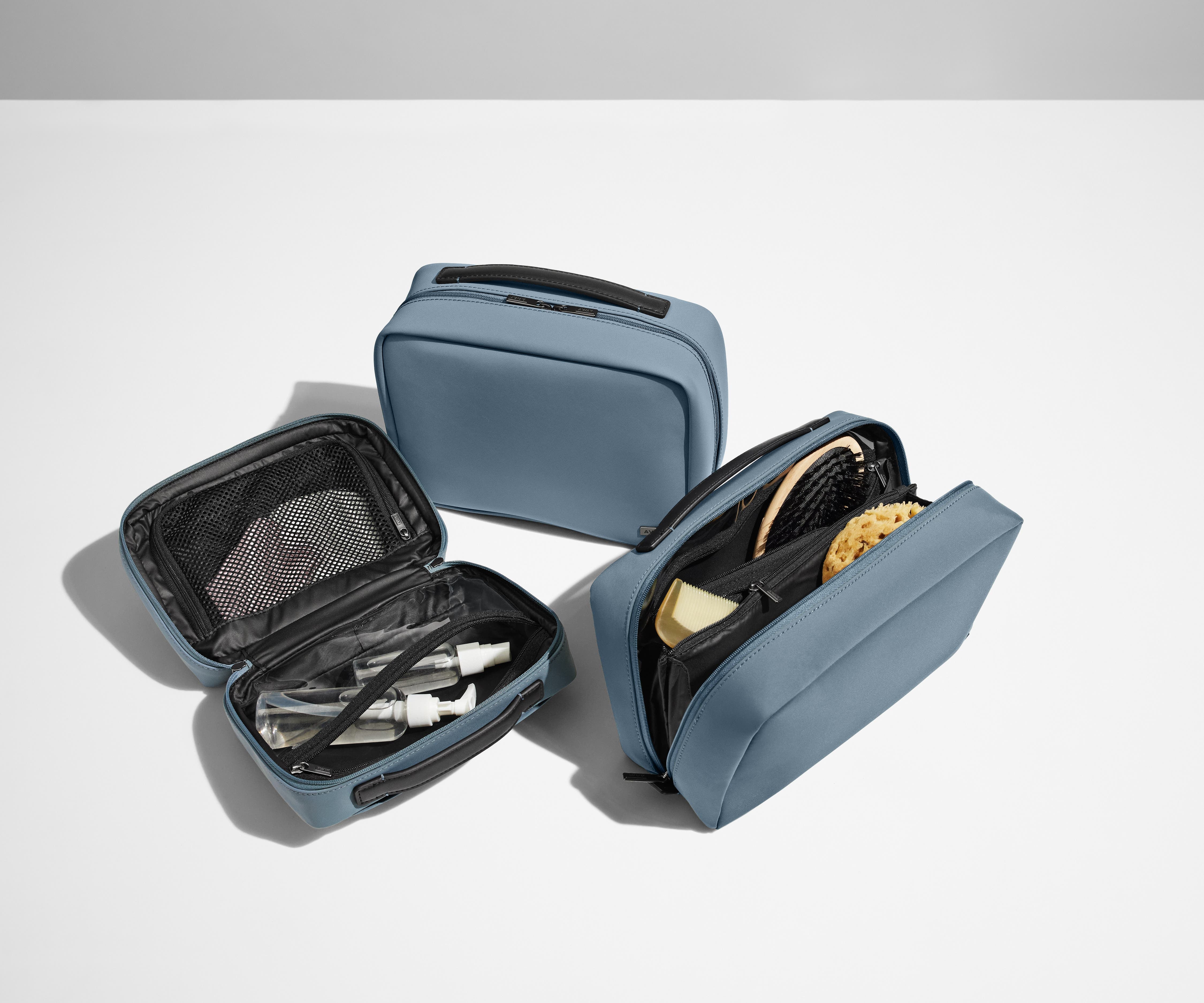 The Small Toiletry Bag in Salt White - Image 6