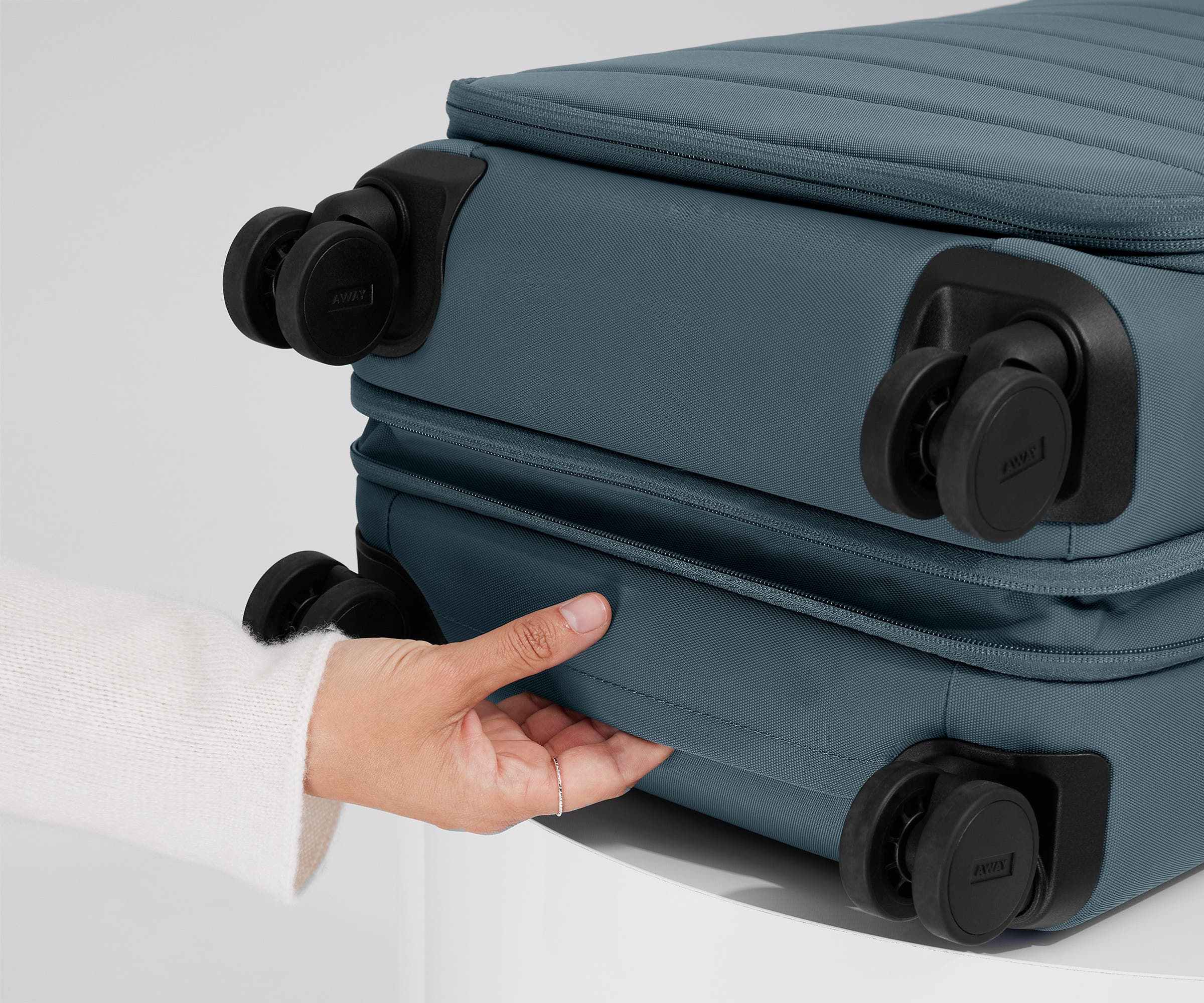 The Softside Carry-On in Coast Blue - Image 9
