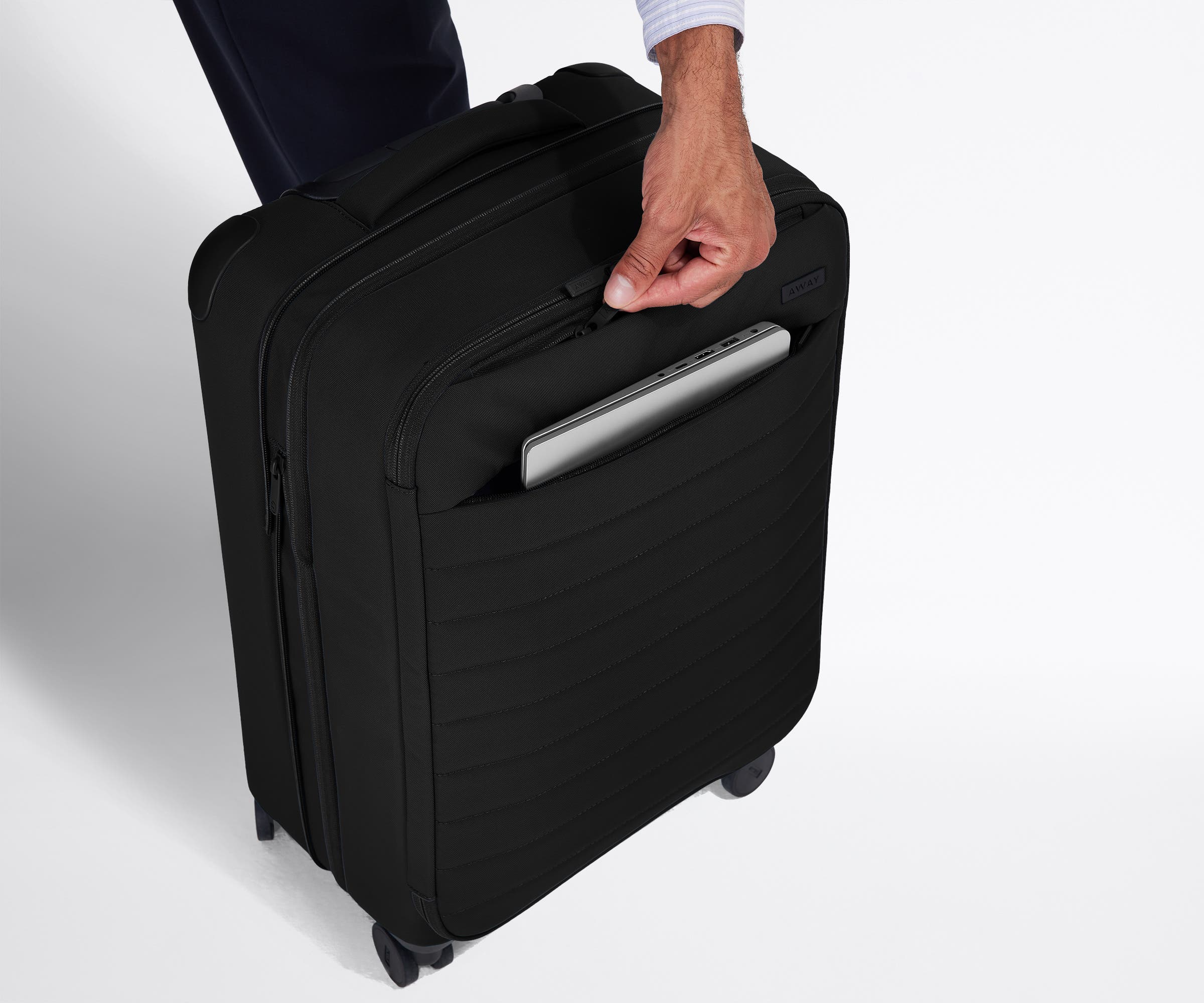 The Softside Carry-On in Jet Black - Image 6