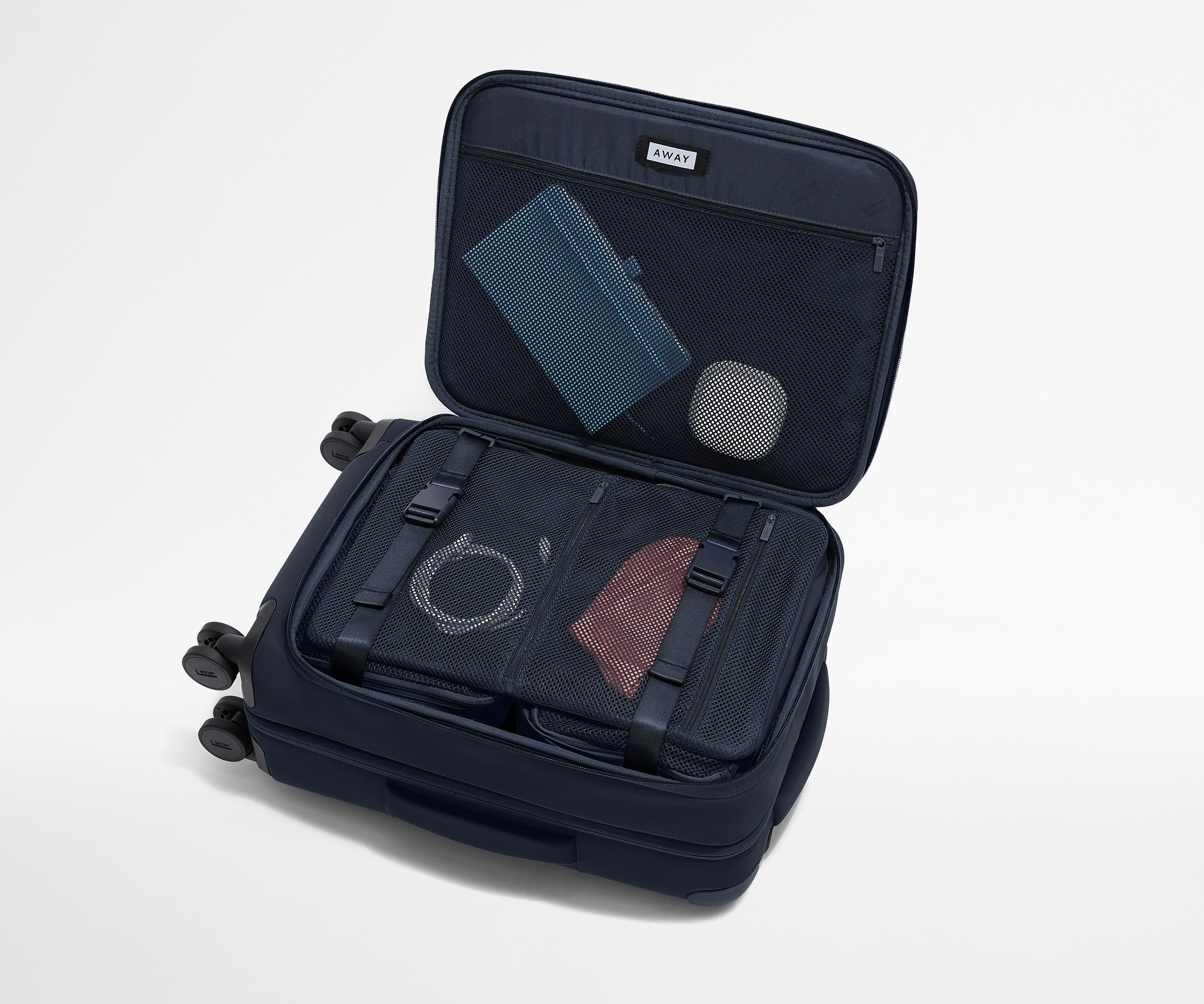 The Softside Carry-On in Navy Blue - Image 5